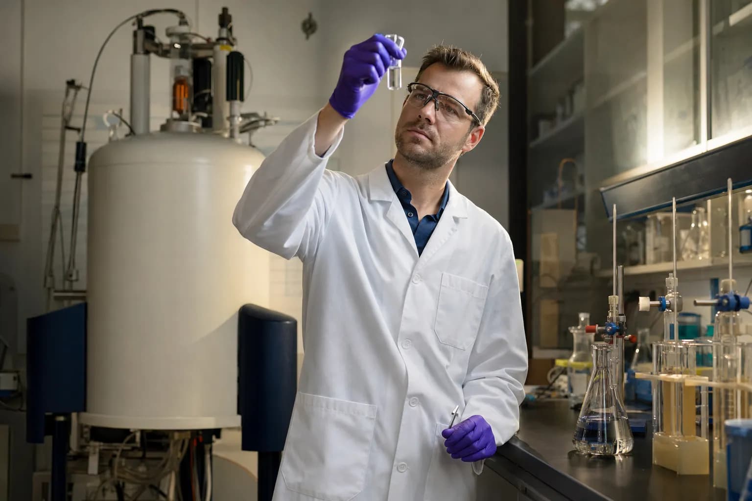 Chemical Production testing at IAS